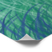 サバンナキッズアートプリントの星空 ポスター (角)