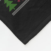 サバンナキャットクリスマスセーター男性女性子供用クリスマス フリースブランケット (角)