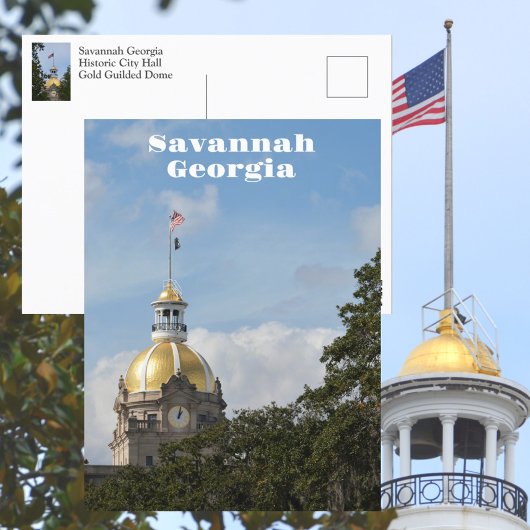 サバンナグルジアヒストリックシティホールフォト ポストカード