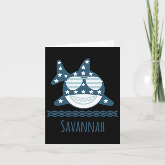 サバンナグルジア航海の沿岸魚釣りボート カード (正面)