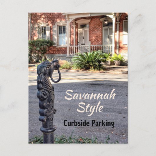 サバンナサザンユーモア通り写真おもしろい ポストカード (正面)