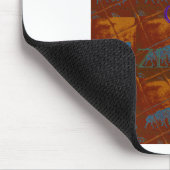 サバンナサファリレッツゼブラハクナマタモト マウスパッド (コーナー)