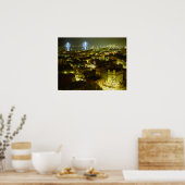 サバンナジョージアのスカイライン ポスター (キッチン)