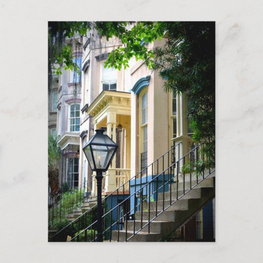 サバンナジョージアヒストリックダウンタウンホームズ ポストカード (正面)