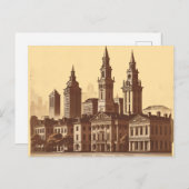 サバンナジョージアヴィンテージスカイライン ポストカード (正面/裏面)