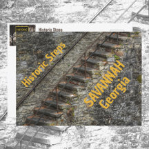 サバンナジョージア写真の歴史的足跡