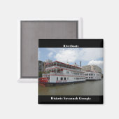 サバンナジョージア川船 マグネット (正面/裏面)