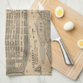 サバンナジョージア(1818年)のヴィンテージの地図 キッチンタオル (四つ折り)