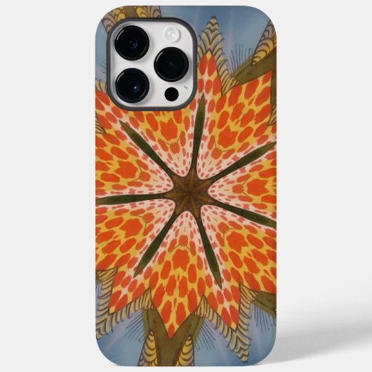 サバンナスター開花 – アはっきりしたアフリカアニマルプリント Case-Mate iPhoneケース (裏面)