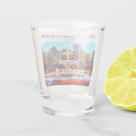 サバンナバチェロレッテウィークエンドショットグラス ショットグラス (裏面)