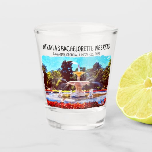サバンナバチェロレッテウィークエンドショットグラス ショットグラス (正面)