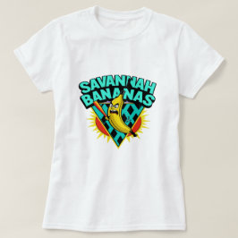 サバンナバナナス - 楽しくてワイルドな野球のTシャツ Tシャツ