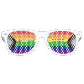 サバンナプライドLGBTQIA+お祝いサングラス レトロサングラス (正面)