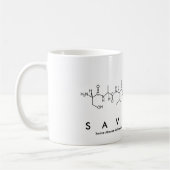 サバンナペプチド名mug コーヒーマグカップ (左)