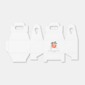 サバンナリトルピーチベビーシャワー フェイバーボックス (折り畳みなし)