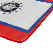 サバンナ国旗（ジョージア） カッティングボード (角)