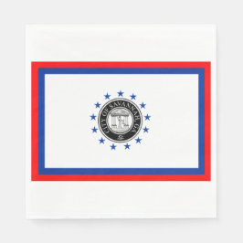 サバンナ国旗（ジョージア） スタンダードランチョンナプキン