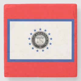 サバンナ国旗（ジョージア） ストーンコースター