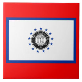 サバンナ国旗（ジョージア） タイル