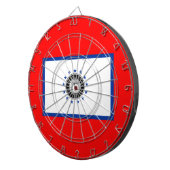 サバンナ国旗(ジョージア) ダーツボード (正面右)