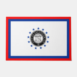 サバンナ国旗（ジョージア） ドアマット