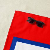 サバンナ国旗(ジョージア) ビーチタオル (インサイチュ)