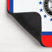 サバンナ国旗(ジョージア) マウスパッド (コーナー)