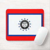 サバンナ国旗(ジョージア) マウスパッド (マウス)