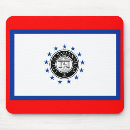 サバンナ国旗（ジョージア） マウスパッド
