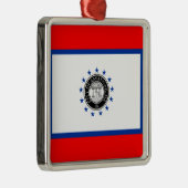 サバンナ国旗(ジョージア) メタルオーナメント (右)