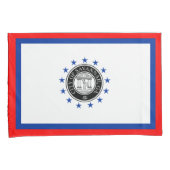 サバンナ国旗（ジョージア） 枕カバー (正面右)