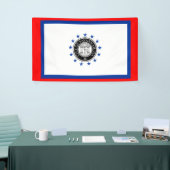 サバンナ国旗（ジョージア） 横断幕 (トレードショー)