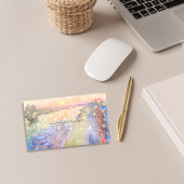 サバンナ川サンセットウォーターカラーウェブサイト エンクロージャーカード