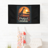 サバンナ戦車トップのキリン 横断幕 (インサイチュ)