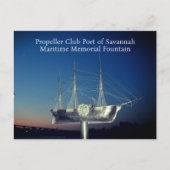 サバンナ海事記念館 GA フォトグラフィック ポストカード (正面)