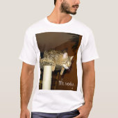 サバンナ猫の卑劣なワイシャツ Tシャツ (正面)