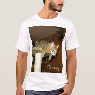 サバンナ猫の卑劣なワイシャツ Tシャツ