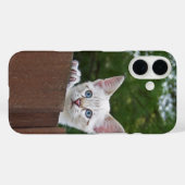 サバンナ猫の電話ケース Case-Mate iPhoneケース (裏面 (横))