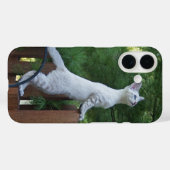 サバンナ猫の電話ケース Case-Mate iPhoneケース (裏面 (横))