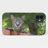 サバンナ猫のiPhone 5の穹窖やっとそこに Case-Mate iPhoneケース (裏面(横))