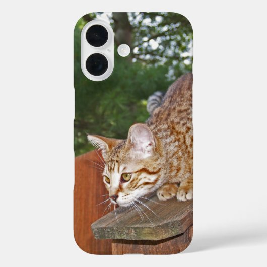 サバンナ猫iPhoneケース Case-Mate iPhoneケース (裏面)