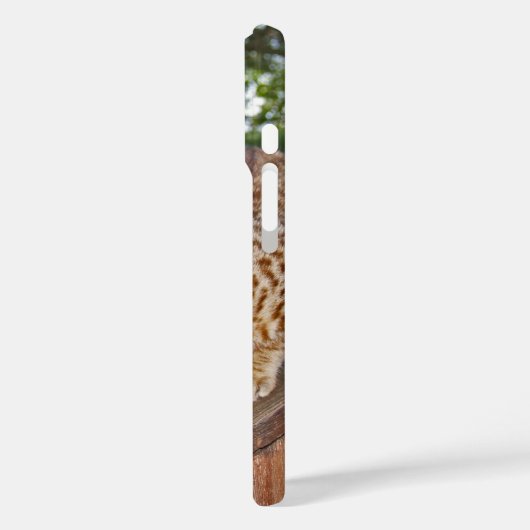 サバンナ猫iPhoneケース Case-Mate iPhoneケース (裏面 / 左)