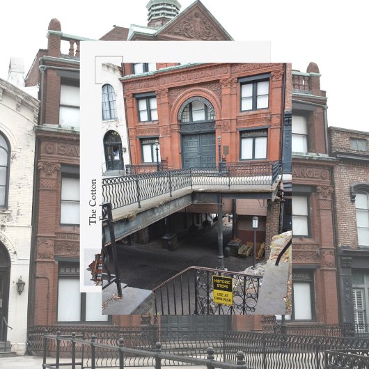 サバンナ綿交換ジョージア写真 ポストカード