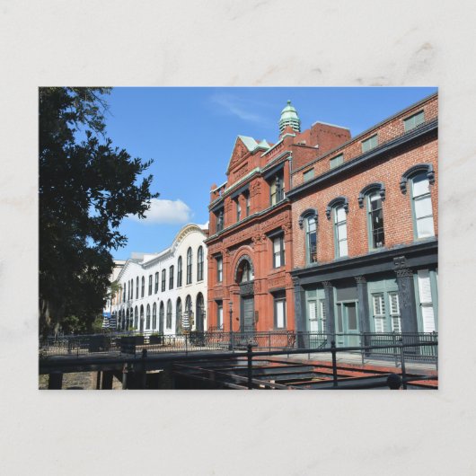 サバンナ綿花取引所ファクター行の写真 ポストカード (正面)