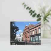 サバンナ綿花取引所ファクター行の写真 ポストカード (スタンド正面)