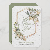 サバンナ花フレーム シーズンカード (正面/裏面)