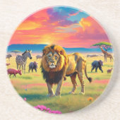 「サバンナ陛下」 コースター (正面)