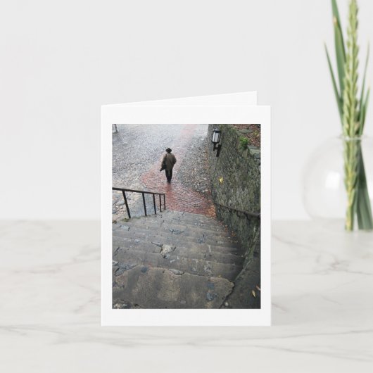 サバンナ階段カード カード (正面)