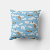 サバンナ雲動物 クッション (裏面)