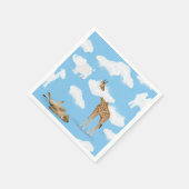 サバンナ雲動物 スタンダードカクテルナプキン (角)